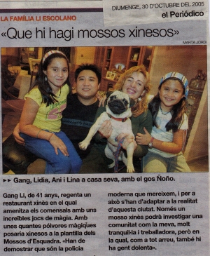 Un Carlino en el Periódico de Catalunya